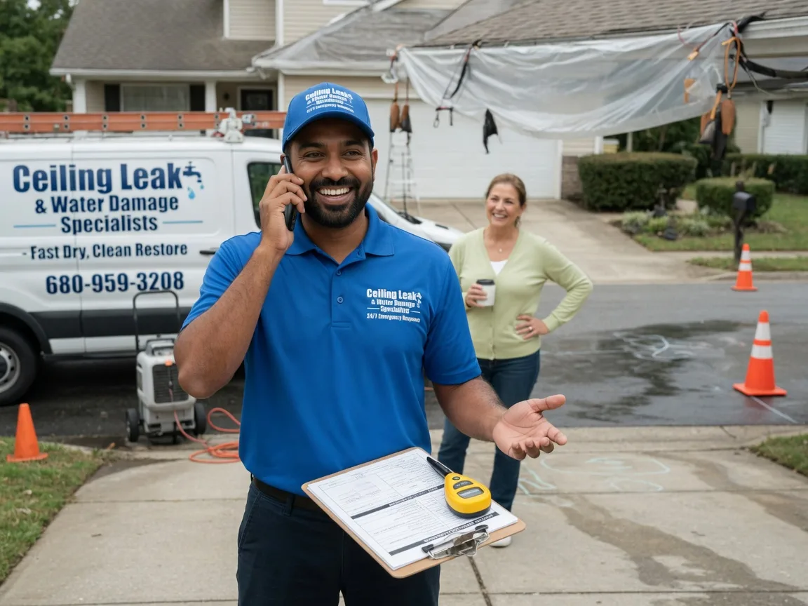 Ceiling Leak Cleanup Port Clyde, ME FAQs